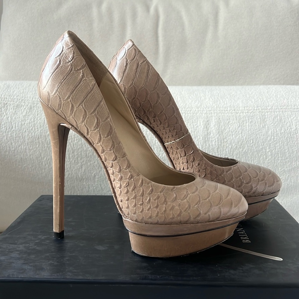 Brian Atwood platform stiletto